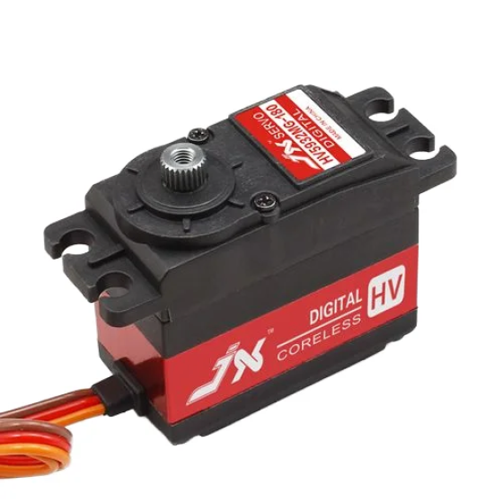 Heiße Verkäufe JX PDI-HV5932MG 180 großes Drehmoment 32KG hohe Präzision Metall getriebe Digital Corel ess Servo für Rc Flugzeug Roboter Auto Boot